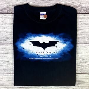 Vintage Y2k Batman The Dark Knight Promotional T-shirt